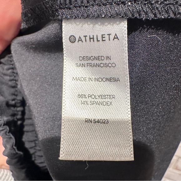 Athleta Chelsea Wide Leg Black Pants size 2 - Picture 7 of 7